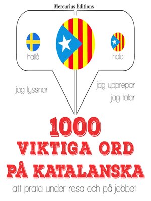 cover image of 1000 viktiga ord på katalanska